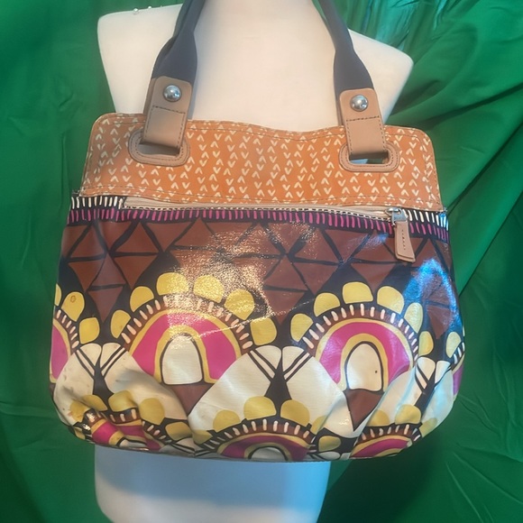 Fossil Keyper Graphic Print Tote Bag - Picture 3 of 10